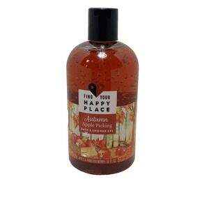 find your happy place BATH SHOWER GEL apple frosted berry 12 FL OZ